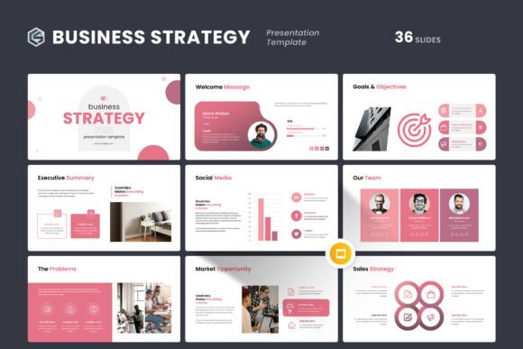 Business Strategy Presentation: A Professional and Powerful Tool for Success