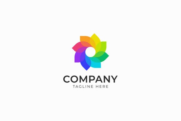 Colorful Shape Logo for Business Company