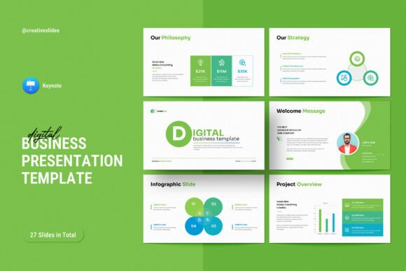 Digital Business Keynote Template