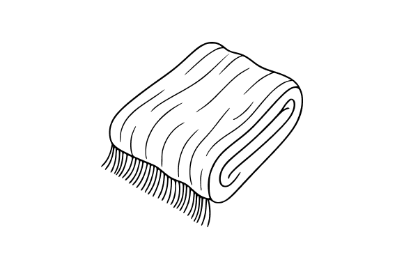 Enhancing Visual Storytelling with Warm Cozy Blanket Clip Art