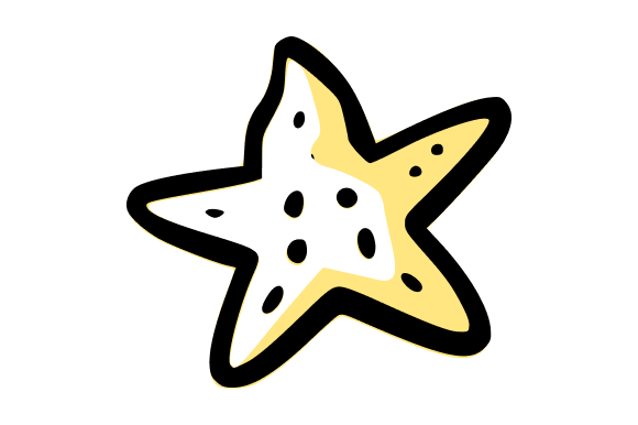 Golden Starfish Ocean Beach: A Versatile Design Asset for Creative Professionals