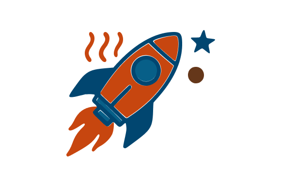 Rocket Ship Cartoon Flat: A Versatile Design Asset for Modern Creatives