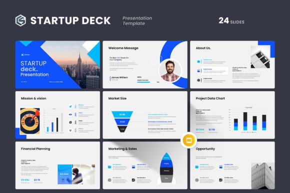Startup Deck Google Slides Template